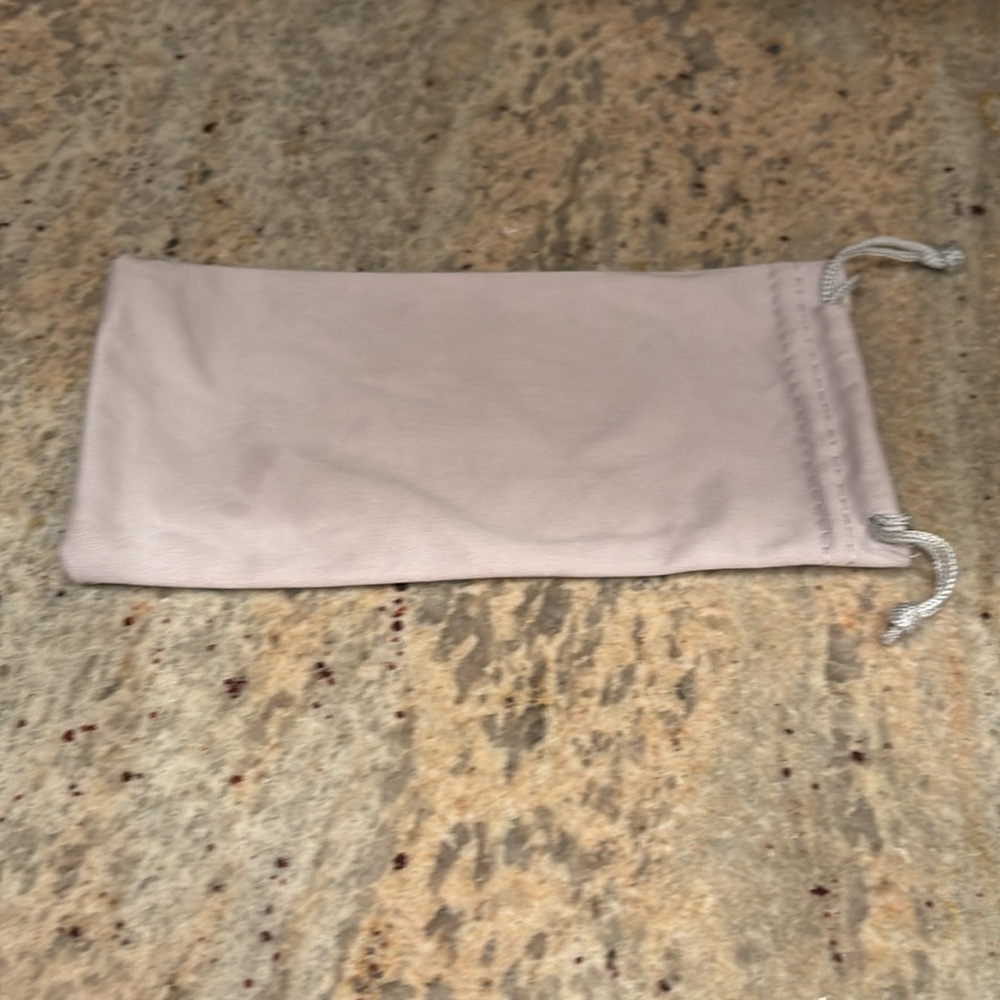 Light Gray sunglass Drawstring Pouch - Picture 4 of 4